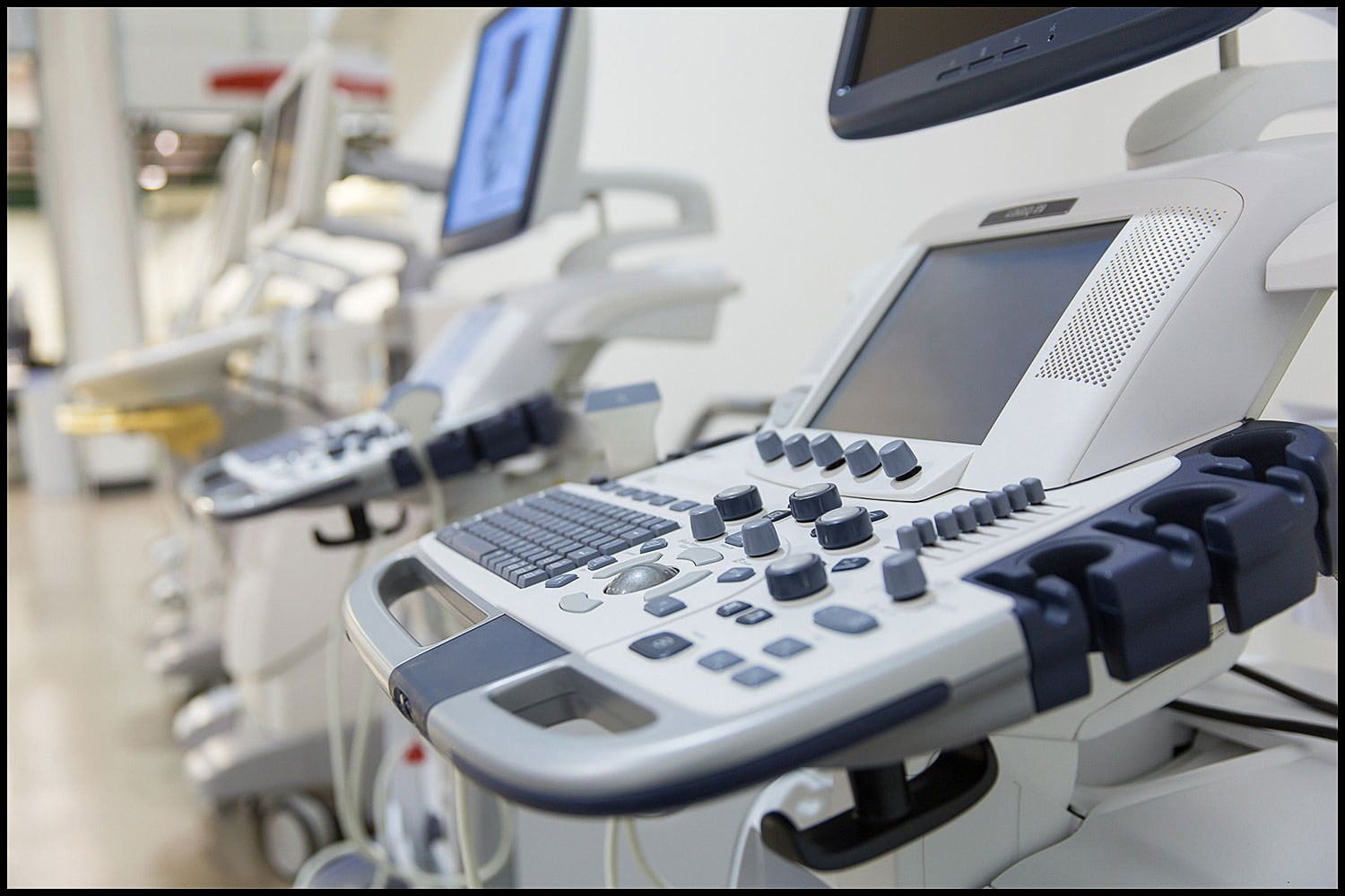 product-medical-device-inventory Michael LoBiondo Photography - medical device control boards lined up for inventory