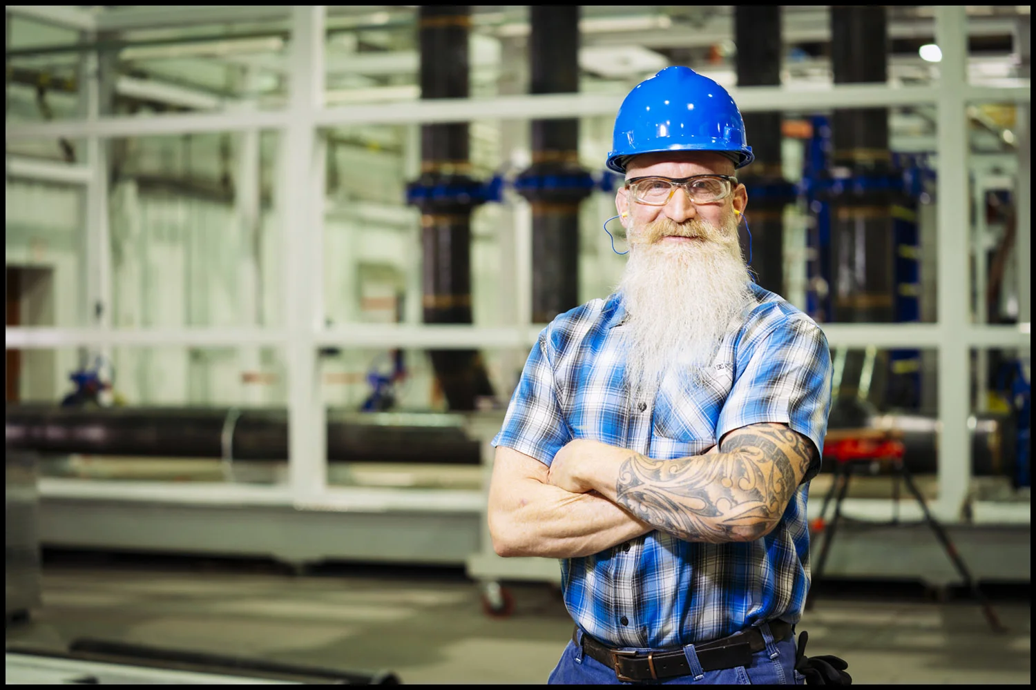 hvac-installation-location-industrial-construction Michael LoBiondo Photography - construction of industrial HVAC equipment