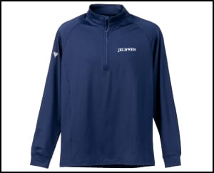 Long sleeve quarter zip pullover photographed on a white background Long sleeve quarter zip pullover photographed on a white background